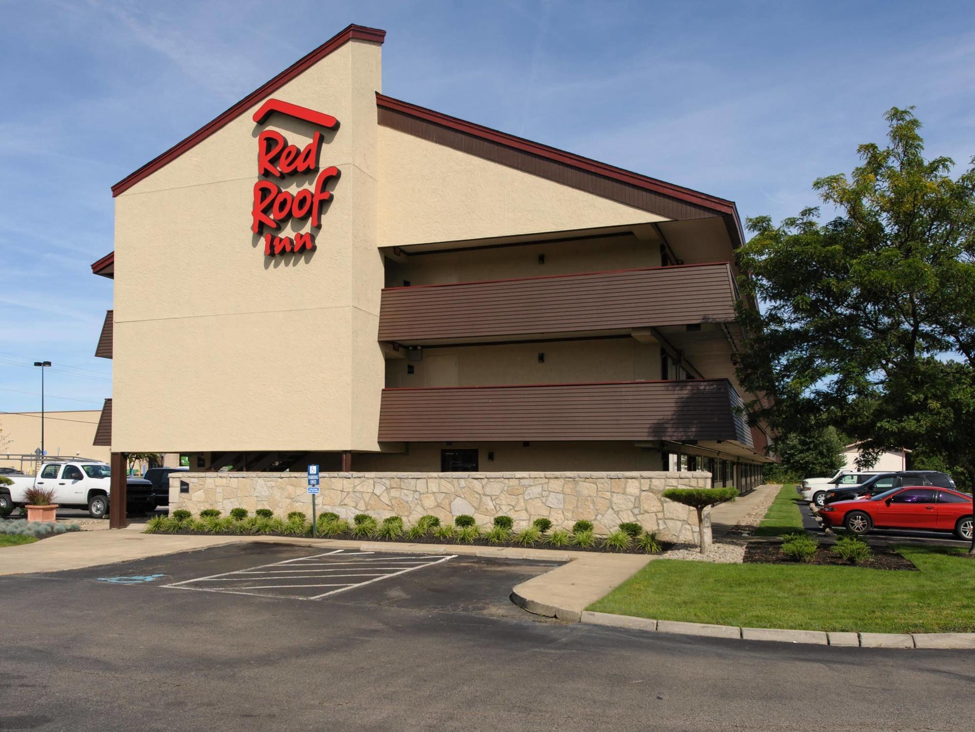 Red Roof Inn Akron Exterior foto